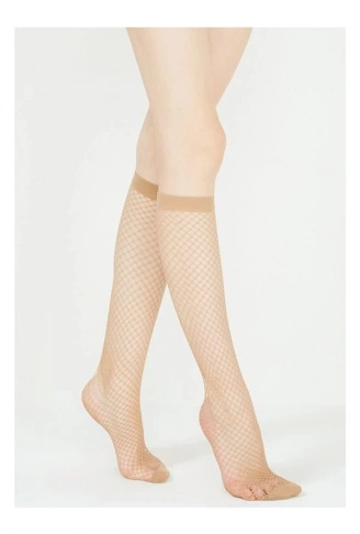 Penti İri Fileli Dizaltı Pantolon Çorabı