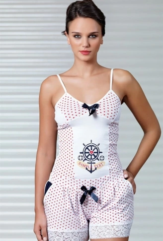 Şahinler Puantiyeli Şortlu Takım B404