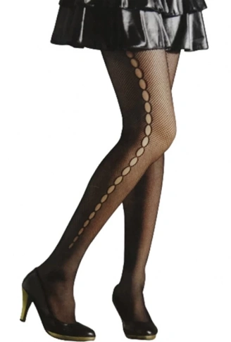 Vog Jakarlı Desenli Külotlu 701 Siyah S-M