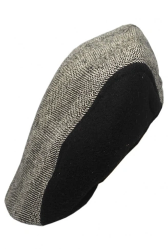 yoncatoptan Kış ve Sonbahar için Balık Sırtı Desenli Kasket Şapka Rahat ve Esnek