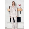 LİMİSSİ DESENLİ MELİSA PİJAMA TAKIMI 24407