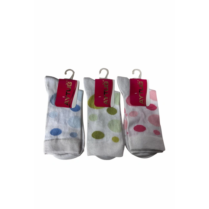 Aytuğ Puanlı Bayan Soket Çorabı 3 ADET 30317