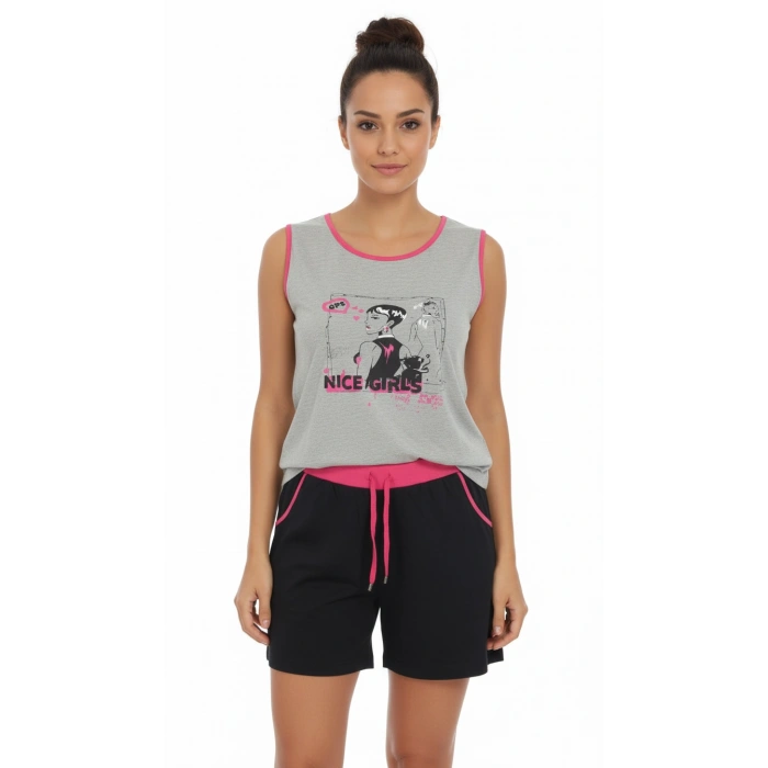 Berrak Bayan Şort Takımı 5102