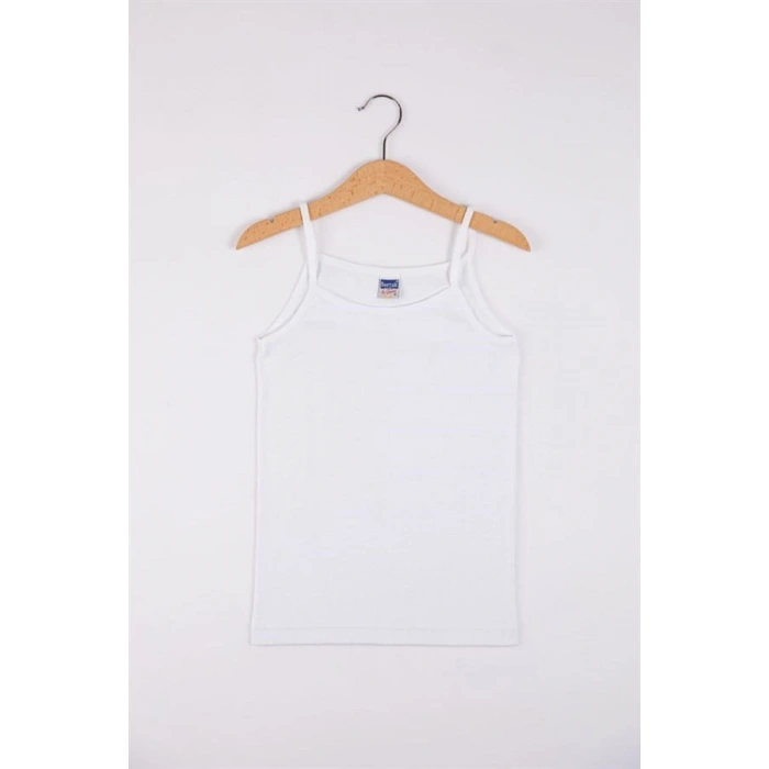 Berrak Kız Çocuk Ribana İp Askılı Atlet 2520