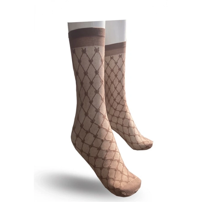 Flavour Kadın Norma Dizaltı Çorap vizon