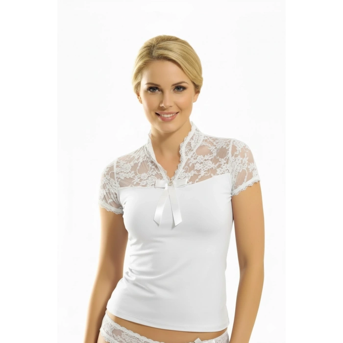 Göğüs Kısmı Dantelli Kadın Body