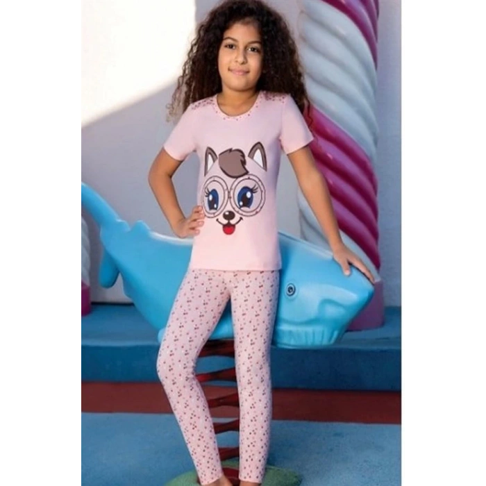 Kız Çocuk Taytlı Takım 6527