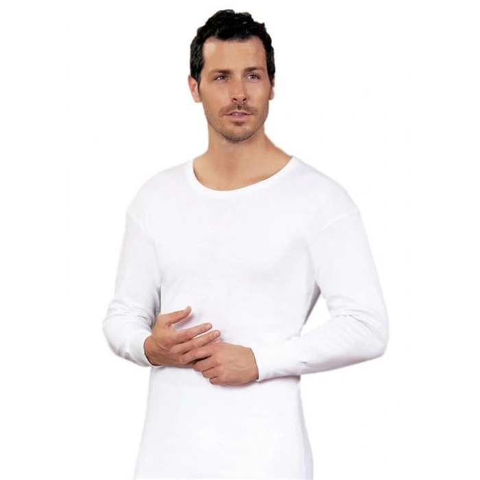 Şahinler Fanila Üst E016 ​​​​​​​İnterlok Pamuklu Erkek İçlik