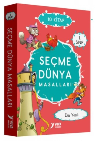 Kitap: 1. Sınıf Seçme Dünya Masalları - 10 Kitap