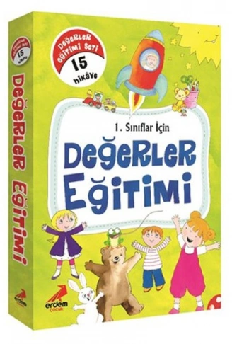 Kitap: 1. Sınıflar İçin Değerler Eğitimi Dizisi (15 Kitap Takım)