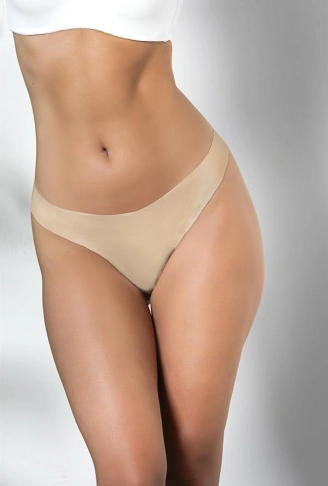 3'LÜ PAKET DİKİŞSİZ, İZ YAPMAZ, LAZER KESİM, STRİNG KÜLOT CAPPUCİNO (MGP21262)