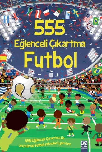 555 Eğlenceli Çıkartma Futbol