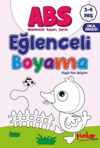 Kitap: ABS 3-4 Yaş Eğlenceli Boyama