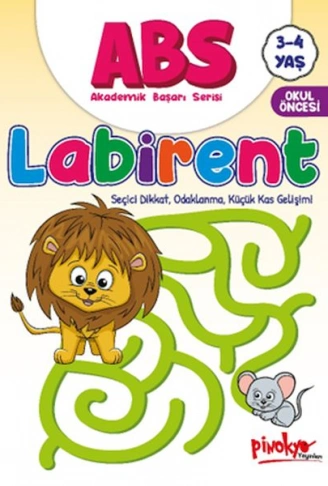 Kitap: ABS 3-4 Yaş Labirent