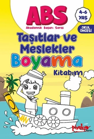 Kitap: ABS 4-6 Yaş Taşıtlar ve Meslekler Kitabım