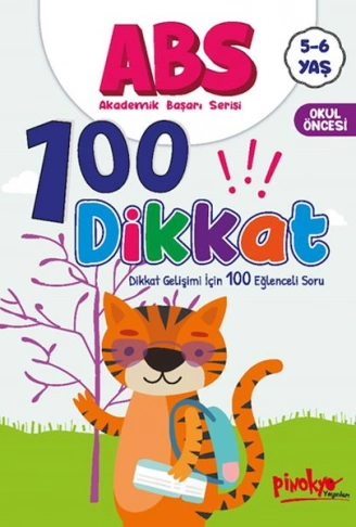 Kitap: ABS 5-6 Yaş 100 Dikkat