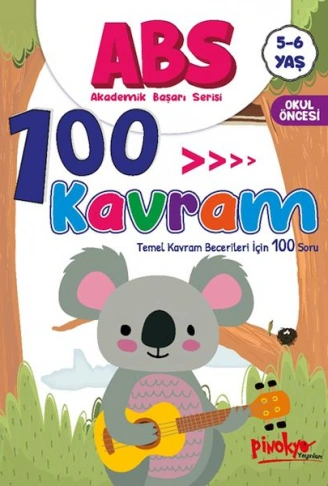 Kitap: ABS 5-6 Yaş 100 Kavram