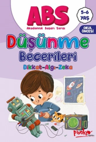 Kitap: ABS 5-6 Yaş Düşünme Becerileri Dikkat-Algı-Zeka