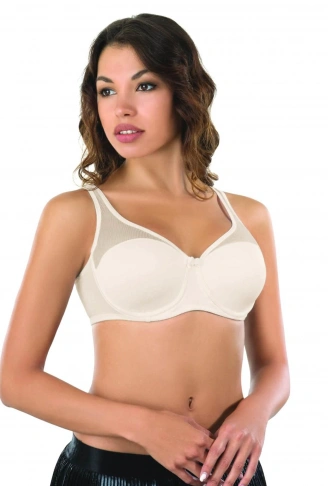 AÇIK TEN MI Emay 167E Pedli Tül Toparlayıcı Sütyen