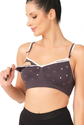 ANTRASİT MI Emay 5310 Emzirme Sütyen