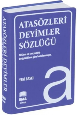 Kitap: Atasözleri Deyimler Sözlüğü (Plastik Kapak)