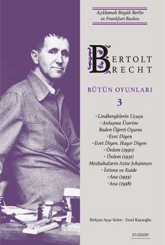 Kitap: Bertolt Brecht Bütün Oyunları 3 (Ciltli)