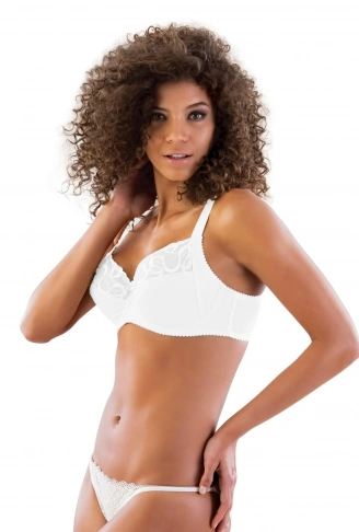 BEYAZ MI Emay 113 C Balenli Toparlayıcı Sütyen