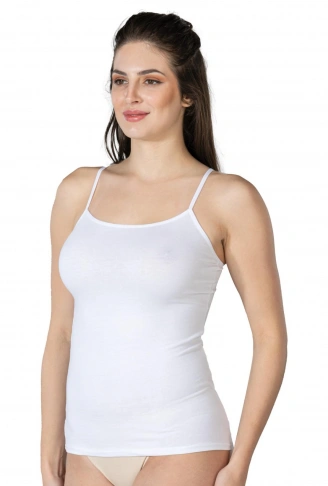 BEYAZ MI Emay 1410 Modal Cotton İnce Askılı Atlet