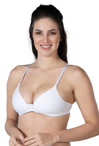 BEYAZ MI Emay 1417 Modal Cotton Kaplı Sütyen