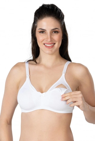 BEYAZ MI Emay 1421 Modal Cotton Emzirme Sütyen