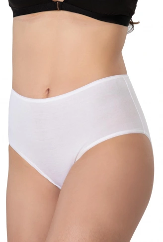 BEYAZ MI Emay 1442 Modal Coton Yüksekbel Külot