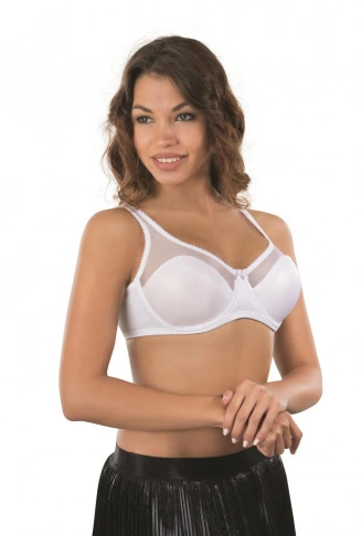 BEYAZ MI Emay 169 B Basic Balenli Toparlayıcı Sütyen