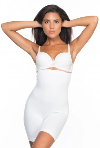 BEYAZ MI Emay 2007 Yüksek Bel Paçalı Korse