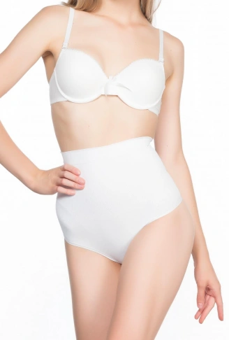 BEYAZ MI Emay 2054 Masajlı String Korse