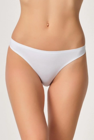 BEYAZ MI Emay 2802 Yapıştırma Lazer Kesim String Külot