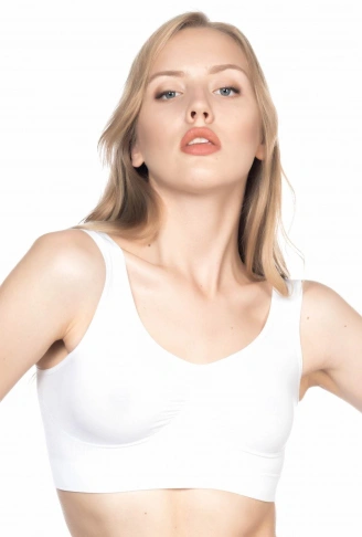 BEYAZ MI Emay 4005 Soft Kalın Askı Büstiyer