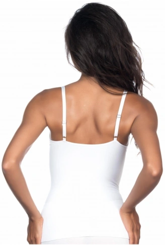 BEYAZ MI Emay 5040 İp Askılı Fantazi Atlet Korse