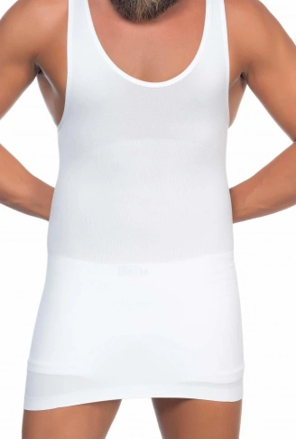 BEYAZ MI Emay  E1002 U Yaka Erkek Korse Atlet