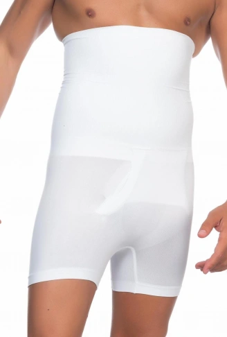 BEYAZ MI Emay E1005 Erkek Yüksek Bel Double Boxer Korse