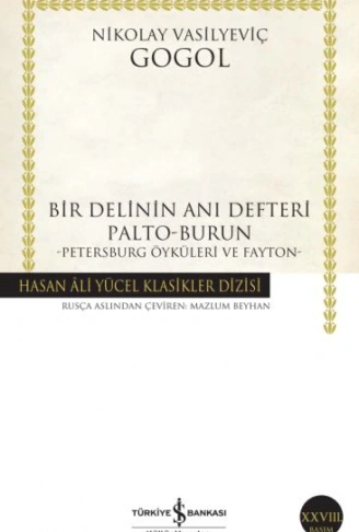 Kitap: Bir Delinin Anı Defteri Palto-Burun - Hasan Ali Yücel Klasikleri