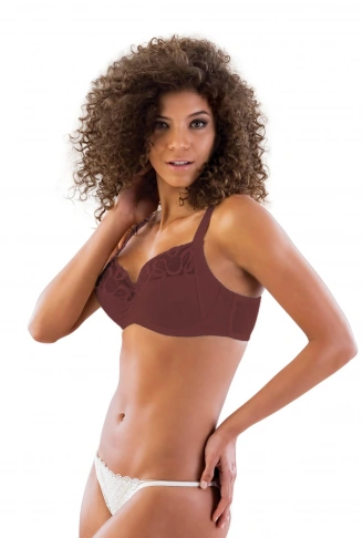 BORDO MI Emay 113 B Balenli Toparlayıcı Sütyen