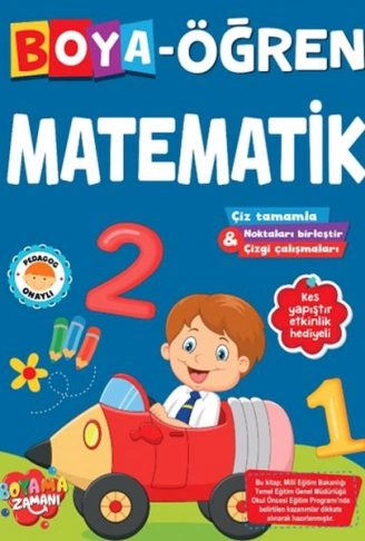 Kitap: Boya Öğren - Matematik