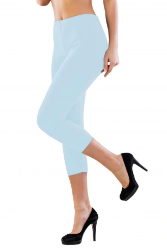 BUZ MAVİSİ MI Emay 7600 Likralı Kapri Tayt