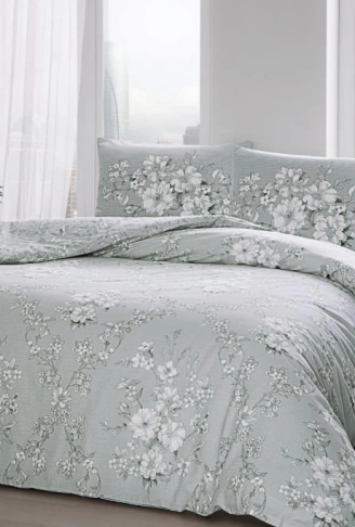 Çift Kişilik Ranforce Nev Takımı Lily Gri