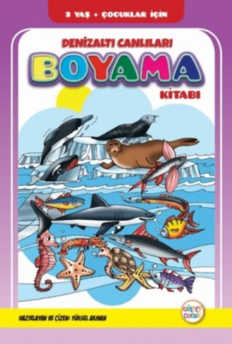 Kitap: Çiftlik Hayvanları Boyama Kitabı