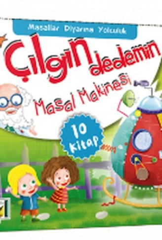 Kitap: Çılgın Dedemin Masal Makinesi (10 Kitap)