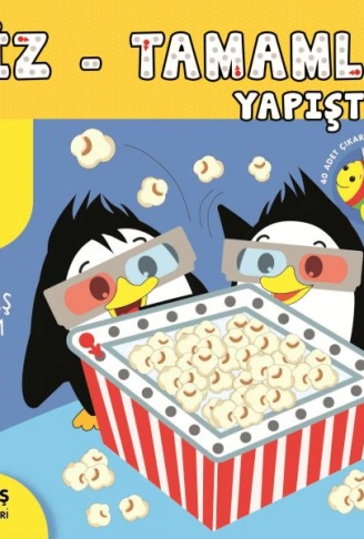 Kitap: Çiz-Tamamla-Yapıştır Haydi Arkadaş Olalım