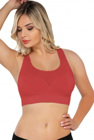 CORAL MI Emay 4027 Seamless Tül Pedli Toparlayıcı Büstiyer