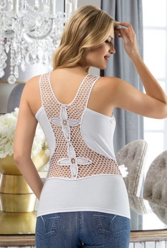 Derya Kurşun Arka Güpürlü Kadın Atlet 171