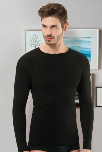 Derya Kurşun Uzun Kol İnce Erkek Termal Üst 602-2